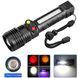 Ліхтар ручний PLD-H005-3PM10-TG +14SMD, білий, жовтий, червоний 00023230 фото 1
