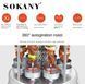 Електрошашличниця Sokany SK-6111 на 6 шампурів 00020941 фото 3