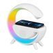 Умный светильник/ Ночник c беспроводной зарядкой для телефона/Bluetooth-колонка 00024381 фото 9