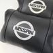 Подушки в авто 2 шт Nissan, натуральная кожа, с логотипом Ниссан, на подголовник для вашей машины 00016804 фото 12