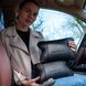 Набір шкіряних подушок Mercedes-Benz + брелок у подарунок, подушка на підголовник 00016876 фото 5
