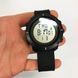 Часы наручные мужские SKMEI 1213BK BLACK BIG SIZE, часы тактические противоударные. Цвет: черный 00022454 фото 8
