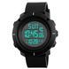 Часы наручные мужские SKMEI 1213BK BLACK BIG SIZE, часы тактические противоударные. Цвет: черный 00022454 фото 4