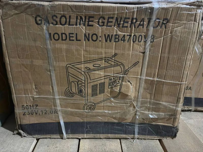 Генератор Gasoline Generator WB4700 50HZ 00022738 фото