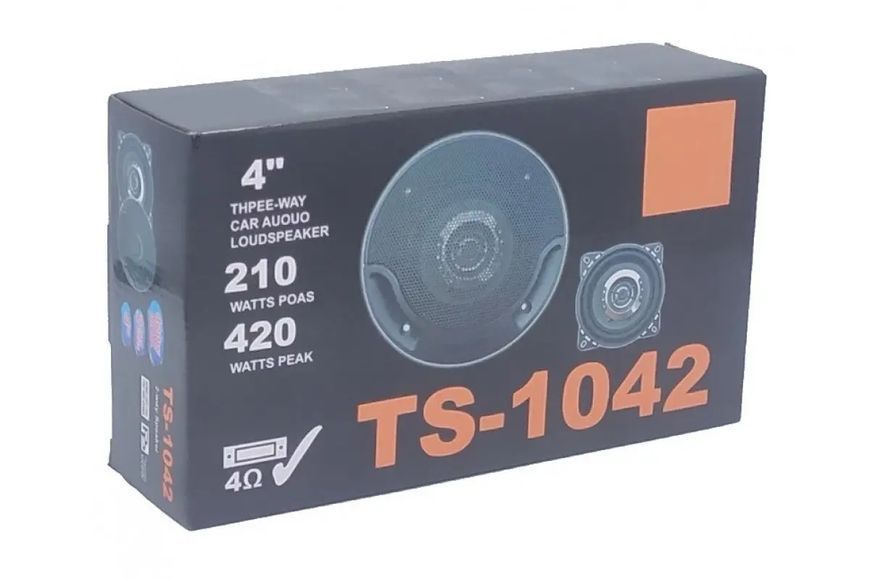 Акустическая система для автомобиля TS-1042, автомобильные колонки 00018179 фото