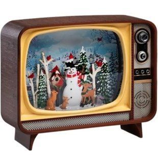 Новогодний ночник Ретро телевизор WDL-24034B XMAS 00024789 фото