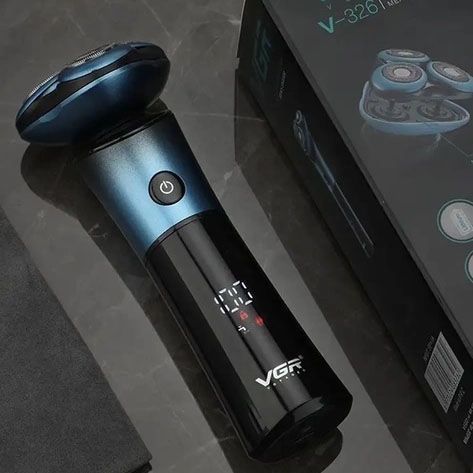 Електробритва VGR V-326 Водонепроникна, машинка чоловіча для гоління, триммер для вусів 00015290 фото