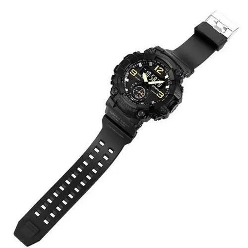Часы наручные мужские SKMEI 1965BK BLACK, армейские часы противоударные. Цвет: черный 00022060 фото
