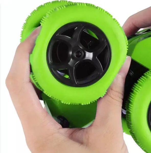 Машинка перевертень всюдихід трюкова на радіокеруванні Ydjia Stunt Car D828 Green 00015890 фото