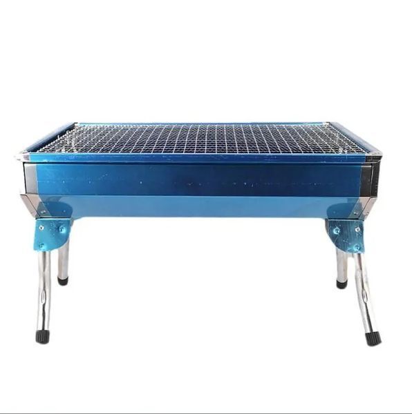 Переносной мангал с решеткой для шашлыка и гриля GP-4274 48*33*29cm 00020946 фото