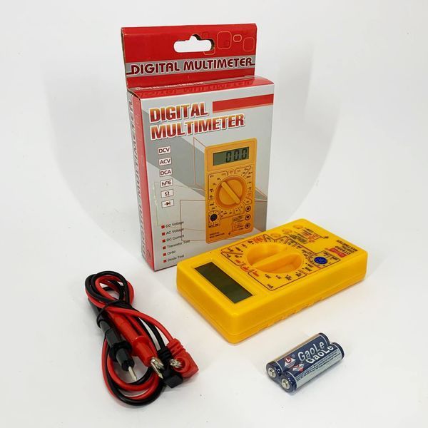 Мультиметр HAOYUE DT830D yellow 00017480 фото
