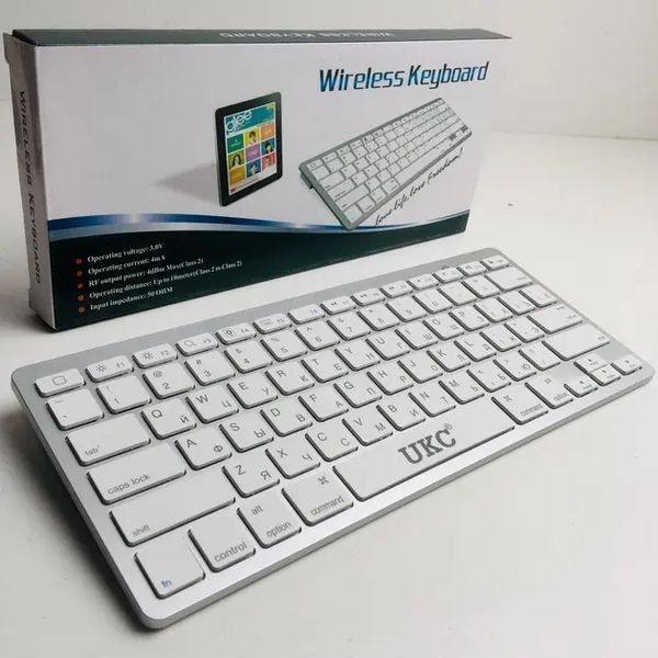 Беспроводная Bluetooth клавиатура Wireless Keyboard X5 00017967 фото