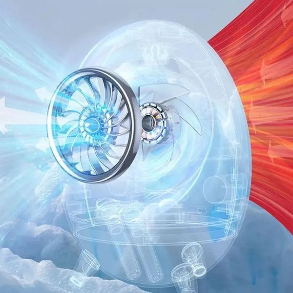 Портативний вентилятор USB з водяним охолодженням, розпилювач, нічник Air Cooler 657, зволожувач 00018512 фото