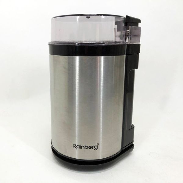 Электрическая роторная кофемолка Rainberg RB-2205 600 Вт Нержавеющая сталь 00019800 фото