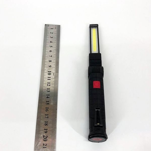 Фонарь кемпинг W51-SMD+COB, поворот на 180&ordm;+180&ordm;, магнит, зажим, крюк для подвеса, встроенный аккумулятор 00022916 фото