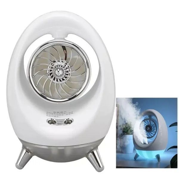 Портативний вентилятор USB з водяним охолодженням, розпилювач, нічник Air Cooler 657, зволожувач 00018512 фото