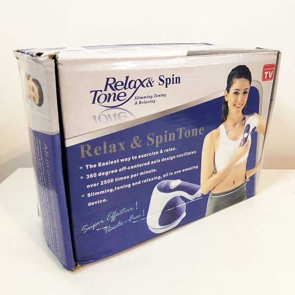 Масажер для тіла Relax and Spin Tone. Колір синій 00014444 фото