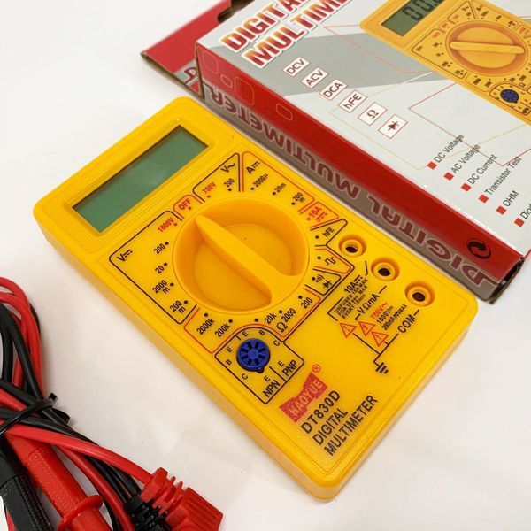 Мультиметр HAOYUE DT830D yellow 00017480 фото