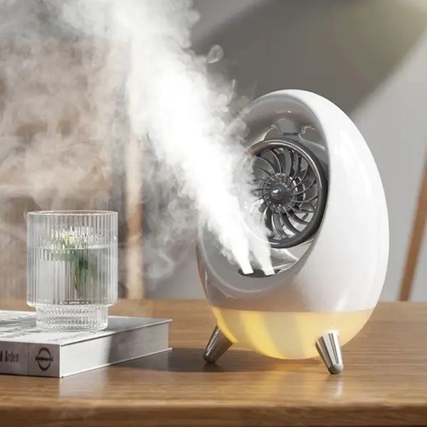 Портативний вентилятор USB з водяним охолодженням, розпилювач, нічник Air Cooler 657, зволожувач 00018512 фото