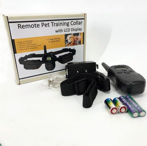Нашийник для собак Remote Pet Dog Training з LCD Дисплеєм 00021878 фото