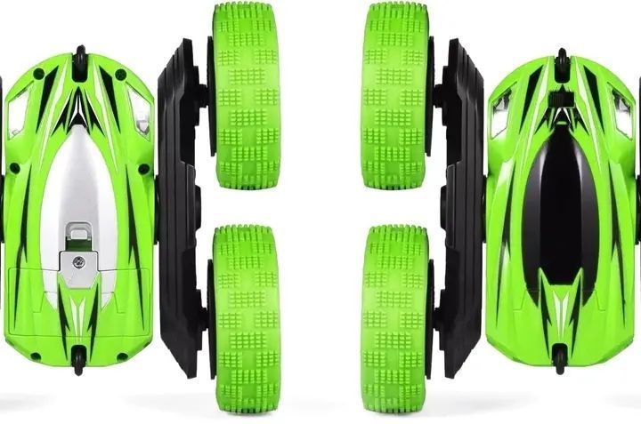 Машинка перевертень всюдихід трюкова на радіокеруванні Ydjia Stunt Car D828 Green 00015890 фото