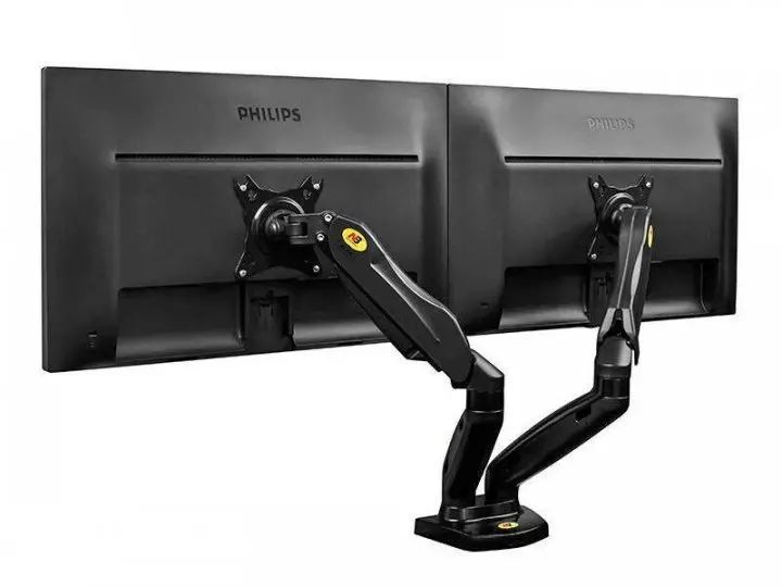 Настольное крепление для двух мониторов (кронштейн) 17"-30" NB F160 00017534 фото