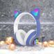 Беспроводные LED наушники с кошачьими ушками CAT STN-28, Стерео наушники с кошачьими ушками. Цвет: синий 00023850 фото 43