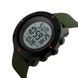 Часы наручные мужские SKMEI 1213AG ARMY GREEN BIG SIZE, брендовые мужские часы. Цвет: зеленый 00022030 фото 4