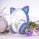 Беспроводные LED наушники с кошачьими ушками CAT STN-28, Стерео наушники с кошачьими ушками. Цвет: синий 00023850 фото 33