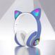 Беспроводные LED наушники с кошачьими ушками CAT STN-28, Стерео наушники с кошачьими ушками. Цвет: синий 00023850 фото 102