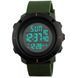 Часы наручные мужские SKMEI 1213AG ARMY GREEN BIG SIZE, брендовые мужские часы. Цвет: зеленый 00022030 фото 3