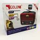Радиоприёмник Golon RX-455S USB / аккумулятор солнечная панель Фм радио с mp3 проигрывателем. Цвет: Серый 00017764 фото 2