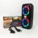 Портативная колонка TG333 2x5W с RGB подсветкой, громкая блютуз колонка. Цвет: черный 00017227 фото 16