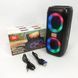 Портативная колонка TG333 2x5W с RGB подсветкой, громкая блютуз колонка. Цвет: черный 00017227 фото 15