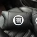 Набір подушок Fiat з натуральної шкіри + вишивка логотипу та шкіряний брелок у подарунок 00016882 фото 9