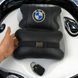 Авто подушки 2 шт &mdash; набор BMW из натуральной кожи, на подголовник в машину, Автомобильная подушка БМВ 00016728 фото 3
