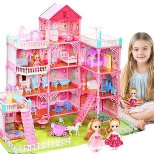 Ігровий набір / Ляльковий будиночок з меблями та ляльками Princess Home 00016533 фото