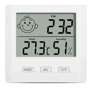 Цифровой термометр гигрометр Thermometer TH108, Домашний гигрометр, Термометр гигрометр комнатный 00013342 фото