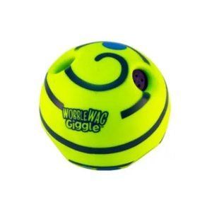 Мяч для игры с собакой Wobble Wag Giggle 00021886 фото