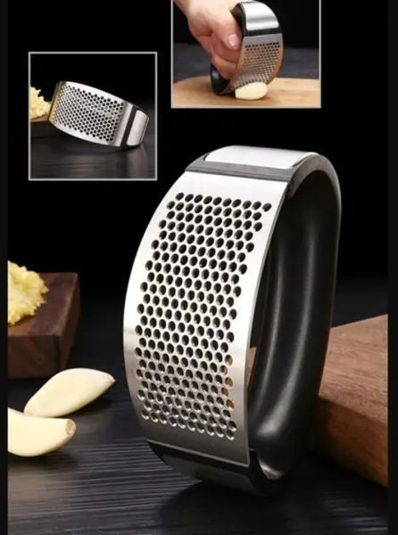 Чесночница Пресс для чеснока из нержавеющей стали Garlic Press 00019527 фото