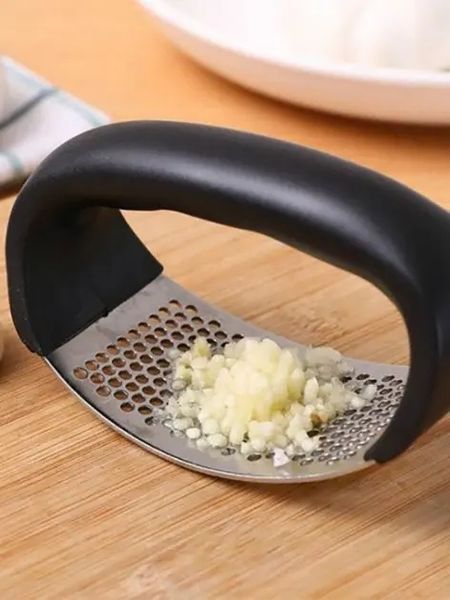 Чесночница Пресс для чеснока из нержавеющей стали Garlic Press 00019527 фото