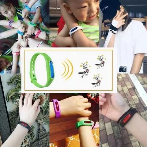 Силіконовий браслет від комарів MOSQUITO BRACELET 00013236 фото