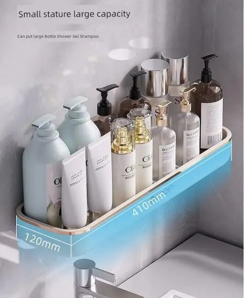 Органайзер в ванную полка+вешалка TOWEL BAR LY-840 00013843 фото