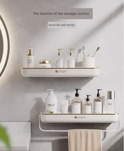 Органайзер в ванную полка+вешалка TOWEL BAR LY-840 00013843 фото