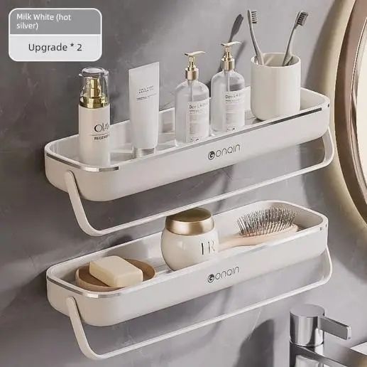 Органайзер в ванную полка+вешалка TOWEL BAR LY-840 00013843 фото