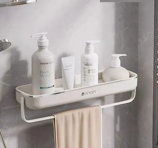 Органайзер в ванную полка+вешалка TOWEL BAR LY-840 00013843 фото