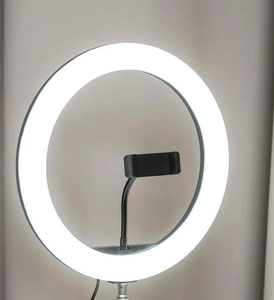 Кольцевая лампа ring fill light 26с на штативе с держателелем телефона 00023749 фото