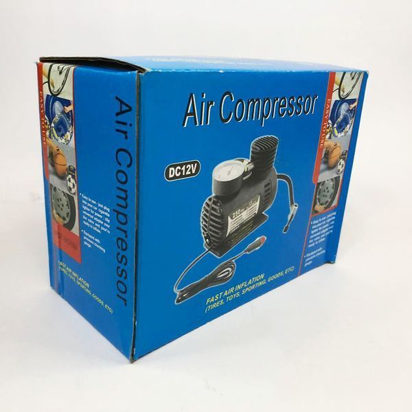 Автомобильный компрессор насос Air Pomp Ji030. Товaры для автомобиля надуть колеса за 2 минуты 00016757 фото