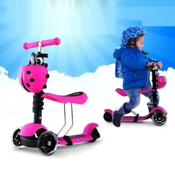 Дитячий самокат Best Scooter 5в1 Сонечко 00016049 фото