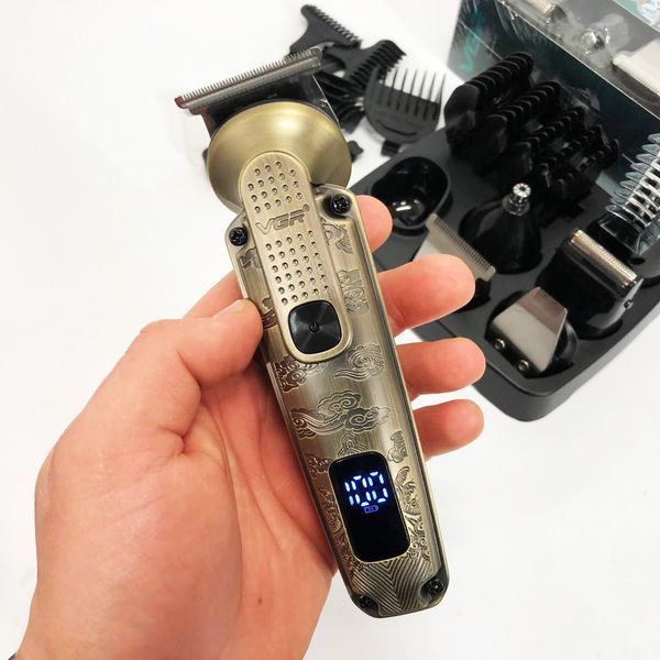 Набор для стрижки VGR 6 в 1 V-095, 16 насадок, Многофункциональная аккумуляторная машинка для стрижки 00014489 фото